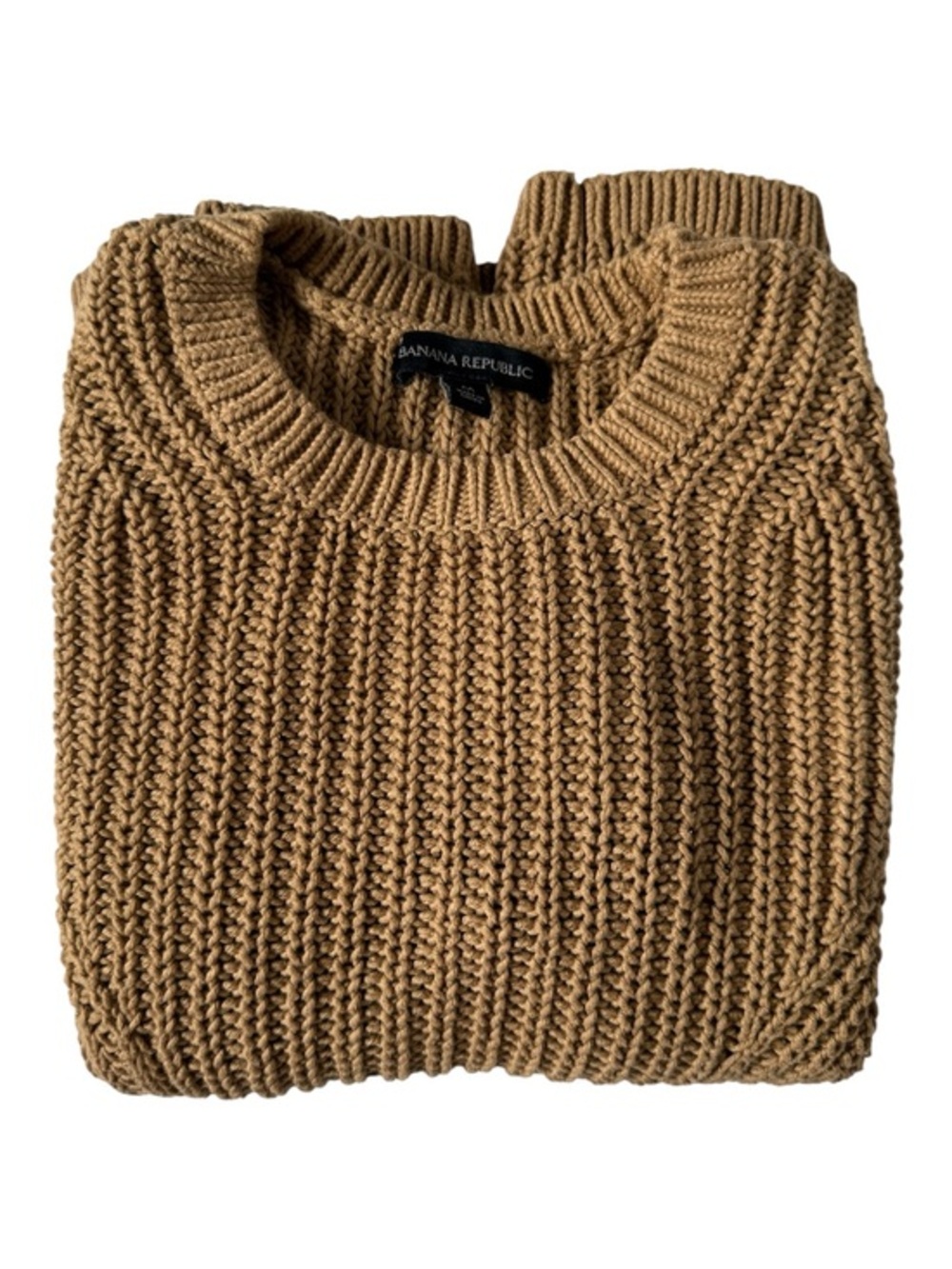Banana Republic Heavyweight 100% Cotton Short Sleeve Knit Sweater Medium
